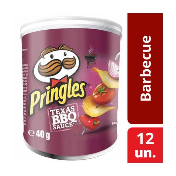 Pringles Texas BBQ Sauce 12x40Grs