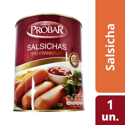 Salsichas Lata 50 Unds "Probar"