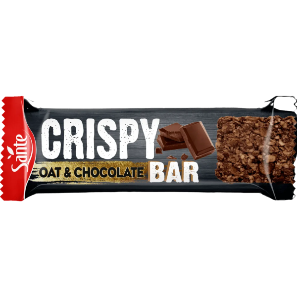 Sante - Crispy Bar de Chocolate e Aveia 40 Gr