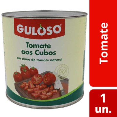 Tomate Cubos Lata "Guloso" 2.5Kg (6)