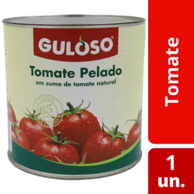 Tomate Pelado Lata "Guloso" 2.55Kg (6)