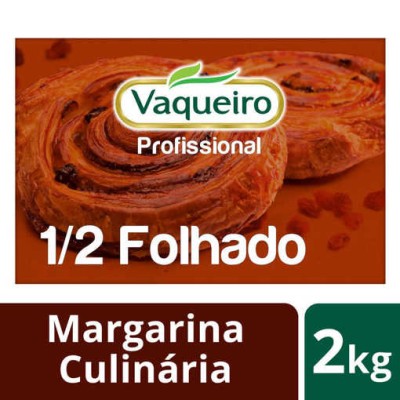 Vaqueiro Margarina 1/2 Folhado 2Kg