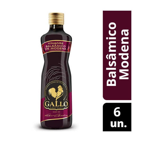 Vinagre Bals. Modena 6x250Mlt