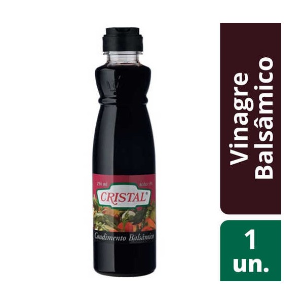 Vinagre Cristal Balsâmico 250Ml