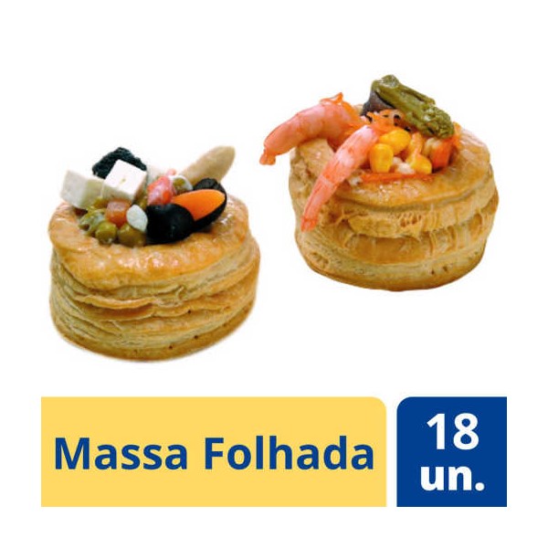 Massa Folhada 18x875Grs "CSM" N