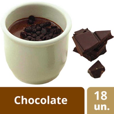 Mousse Chocolate TBarro 18x90Grs "Nutriva"