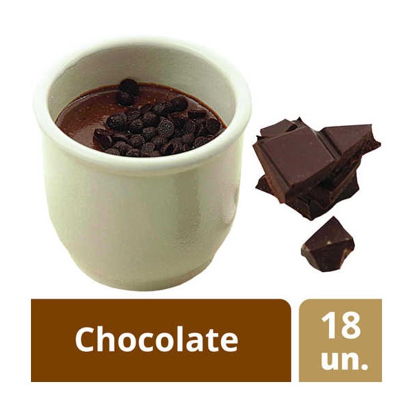 Mousse Chocolate TBarro 18x90Grs "Nutriva"