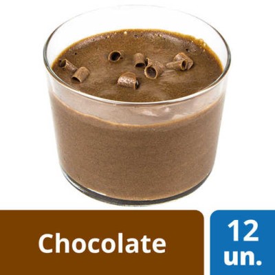 Mousse Chocolate TPlastico 12x90Grs "D´Aldeia"