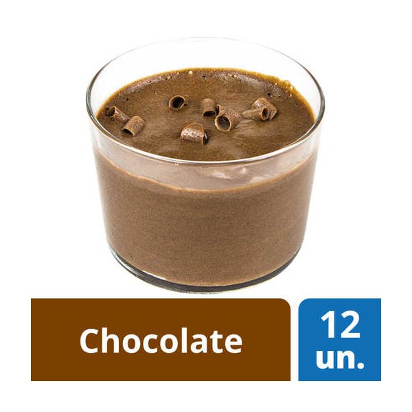 Mousse Chocolate TPlastico 12x90Grs "D´Aldeia"