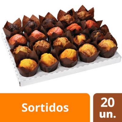 Muffin Sortidos 20x85Grs "CP"