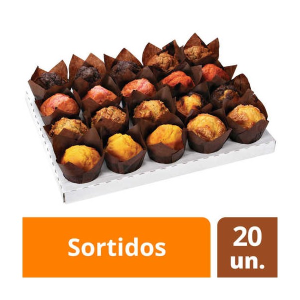 Muffin Sortidos 20x85Grs "CP"