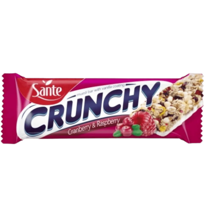Sante - Barra Crunchy de Arando e Framboesa 40 Gr
