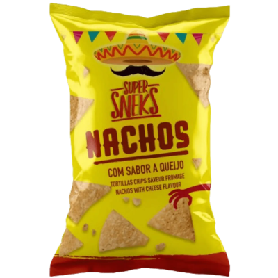 Super Sneks - Nachos Queijo 45 Gr
