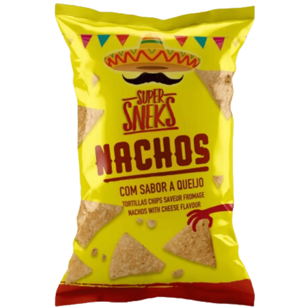 Super Sneks - Nachos Queijo 45 Gr