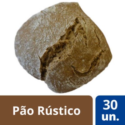 Pao Rustico Trigo Centeio 30x80Grs "CSM"