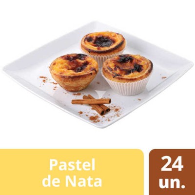 Pastel Nata Cozido 24x60Grs "CP"