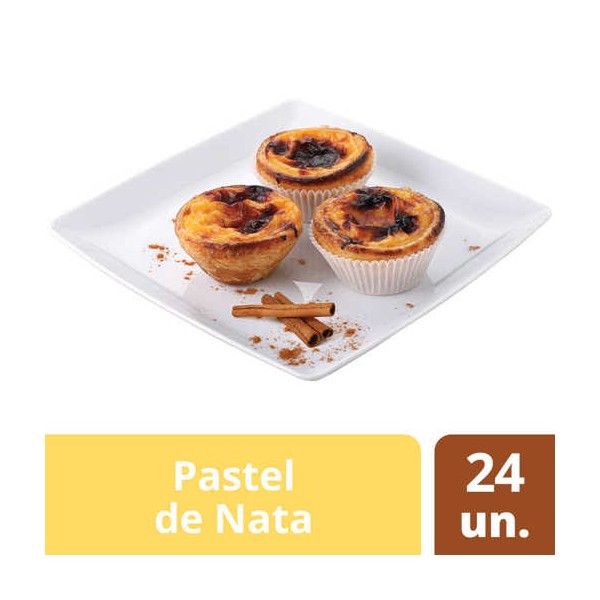 Pastel Nata Cozido 24x60Grs "CP"