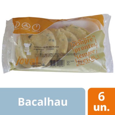 Pataniscas Bacalhau 6Cvtx6Unds "Joval"