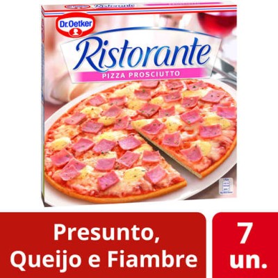 Pizza "DO" Prosciutto Quei/Fiambre 7x330Grs