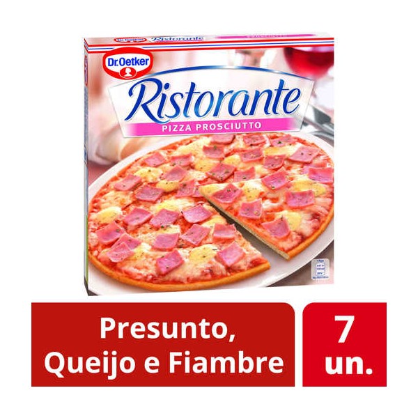 Pizza "DO" Prosciutto Quei/Fiambre 7x330Grs