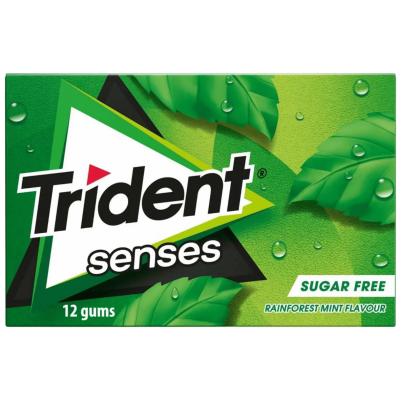 Trident - Pastilhas Elásticas Senses Hortelã 23 Gr