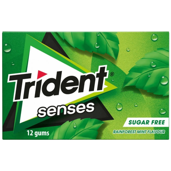 Trident - Pastilhas Elásticas Senses Hortelã 23 Gr