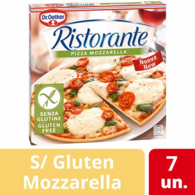 Pizza "DO" S/ Gluten Mozzarela 7x370Grs
