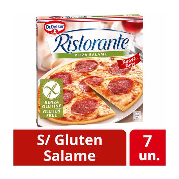 Pizza "DO" S/ Gluten Salame 7x315Grs
