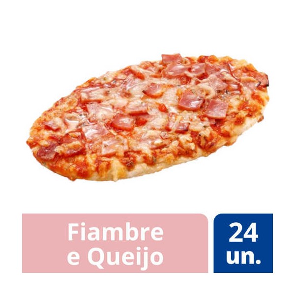 Pizza Fiambre e Queijo "CSM" 24x153Grs