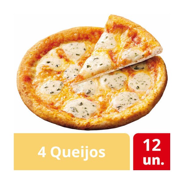 Pizza FS 4 Queijos "DO" 12x395Grs