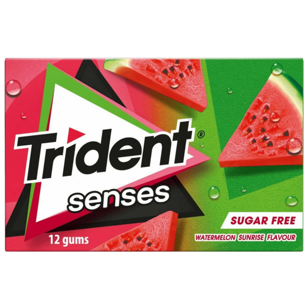 Trident - Pastilhas Elásticas Senses Melancia 23 Gr