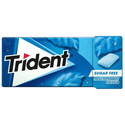 Trident - Pastilhas Elásticas Drageia Peppermint 14,5 Gr