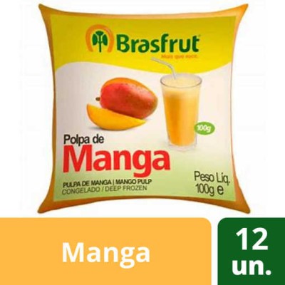 Polpa Fruta Manga 12x100Grs