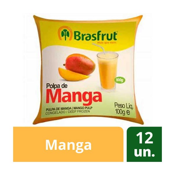 Polpa Fruta Manga 12x100Grs