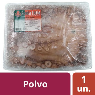 Polvo 0 (3Kg a 4Kg) "SantaLuzia" Kg
