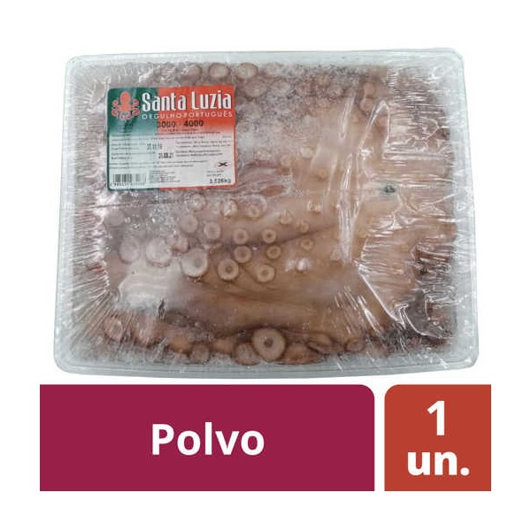 Polvo 0 (3Kg a 4Kg) "SantaLuzia" Kg