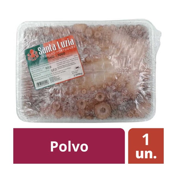 Polvo 1x (2Kg a 3Kg) "SantaLuzia" Kg