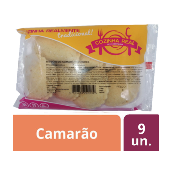Rissois Camarao "Cozinha Real" 9xCVT(7Unds)