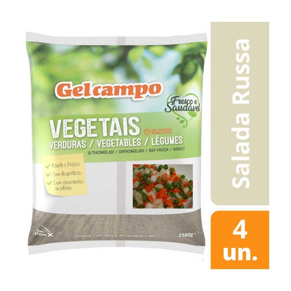Salada Russa 4x2.5Kg "GC"