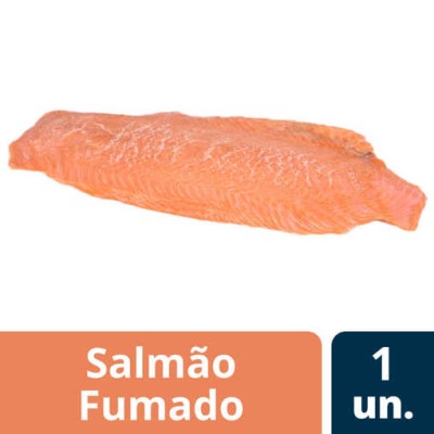 Salmão Fumado Laminado "Brasmar" Kg