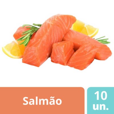 Salmão Porções "Marfresco" 250Grs (10)