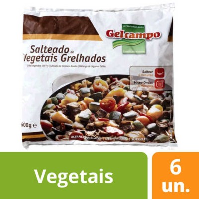 Salteado Vegetais Grelhados 6x600Grs "GC"