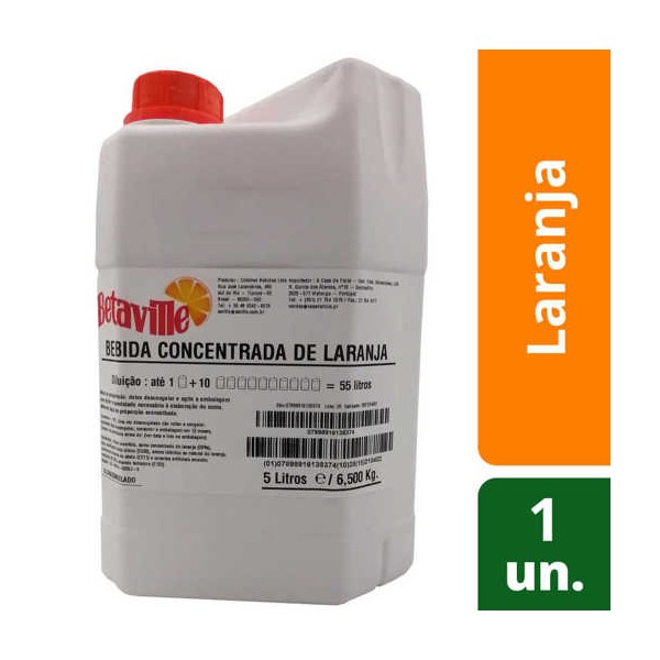 Sumo "Betaville" Laranja 5Lts