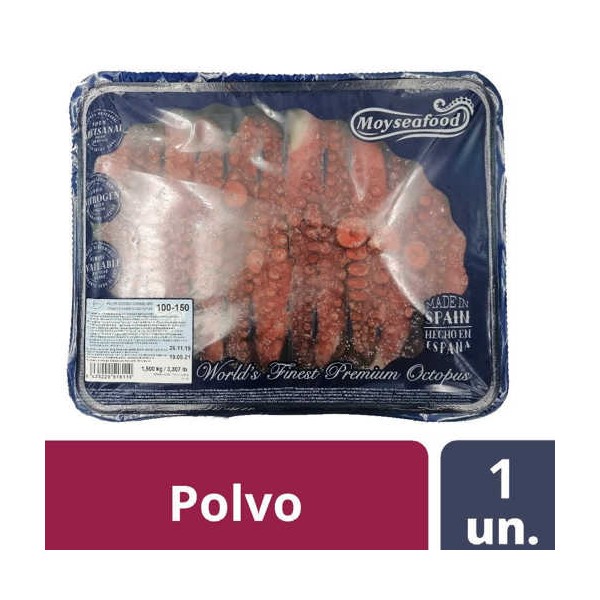 Tentaculos Polvo 100/150 Coz. Cvt 1.5Kg