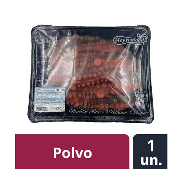 Tentaculos Polvo 150/200 Coz."SantaLuzia" Cvt 1.5Kg