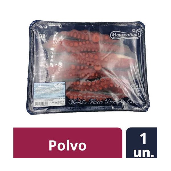 Tentáculos Polvo 200/300 Coz.Cvt 1.5Kg