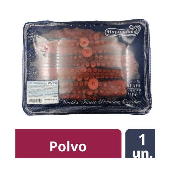 Tentáculos Polvo 300/400 Coz. Cvt 2Kg