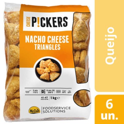 Triangulo Queijo Nacho "McCain" 6x1Kg
