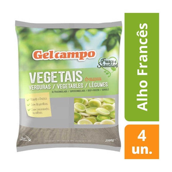Alho Frances Fat. 4x2.5Kgs "GC"