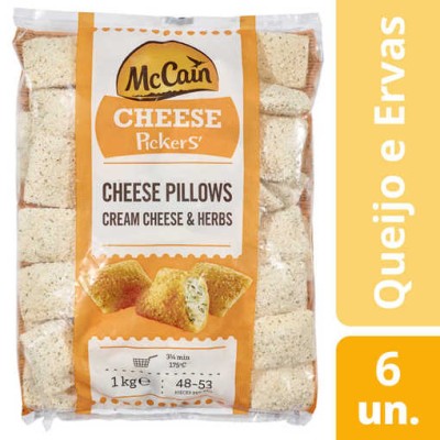 Almofadas de Queijo e Ervas McCain 6x1Kg